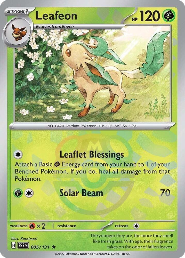 005-MB Leafeon – Prismatic Evolutions