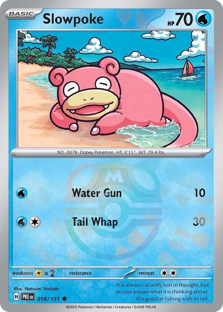 018-MB Slowpoke – Prismatic Evolutions