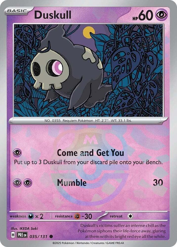 035-MB Duskull – Prismatic Evolutions