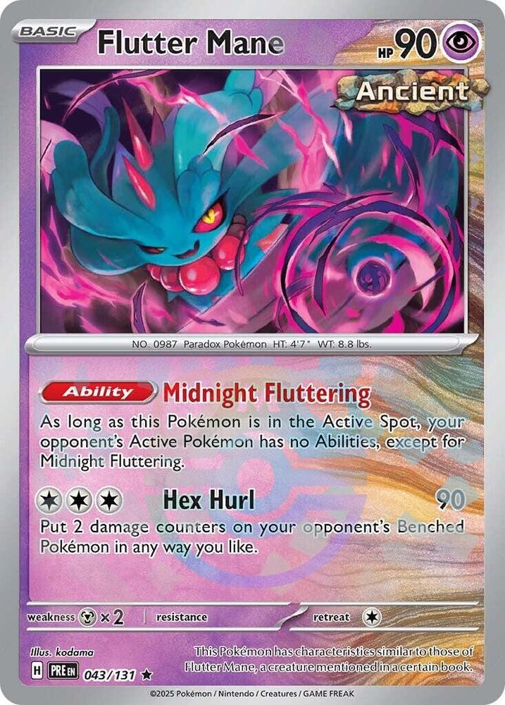 043-MB Flutter Mane – Prismatic Evolutions
