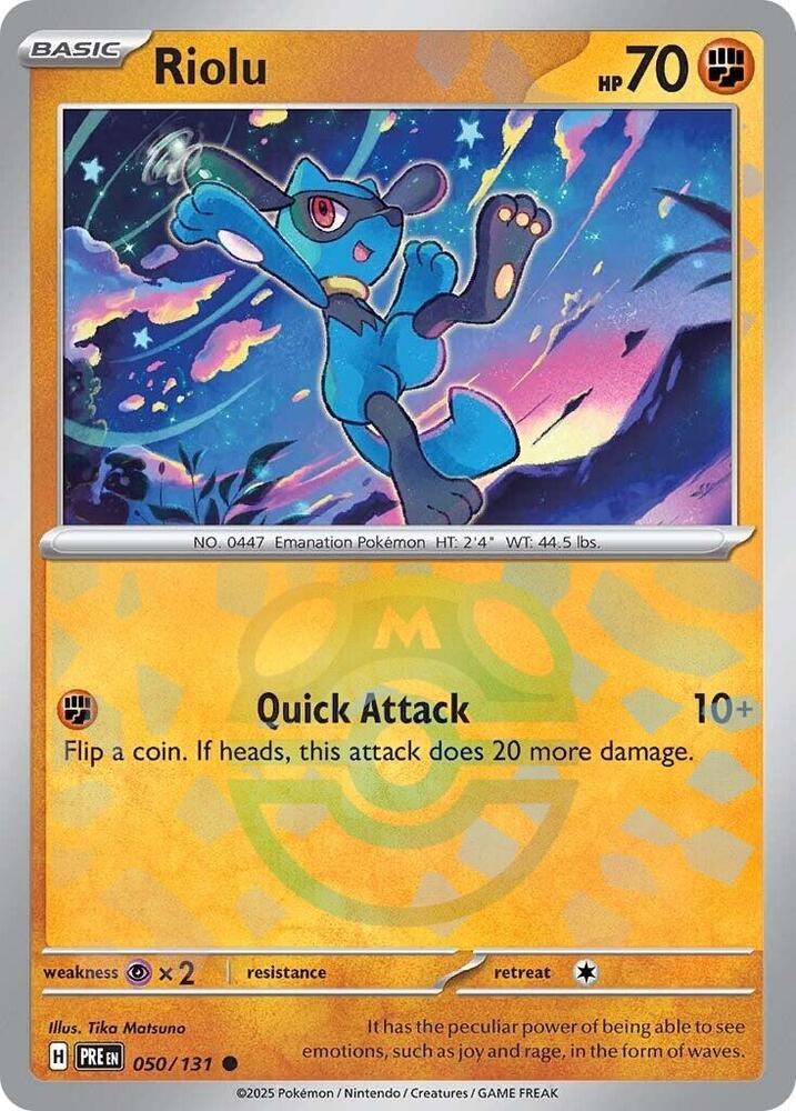 050-MB Riolu – Prismatic Evolutions