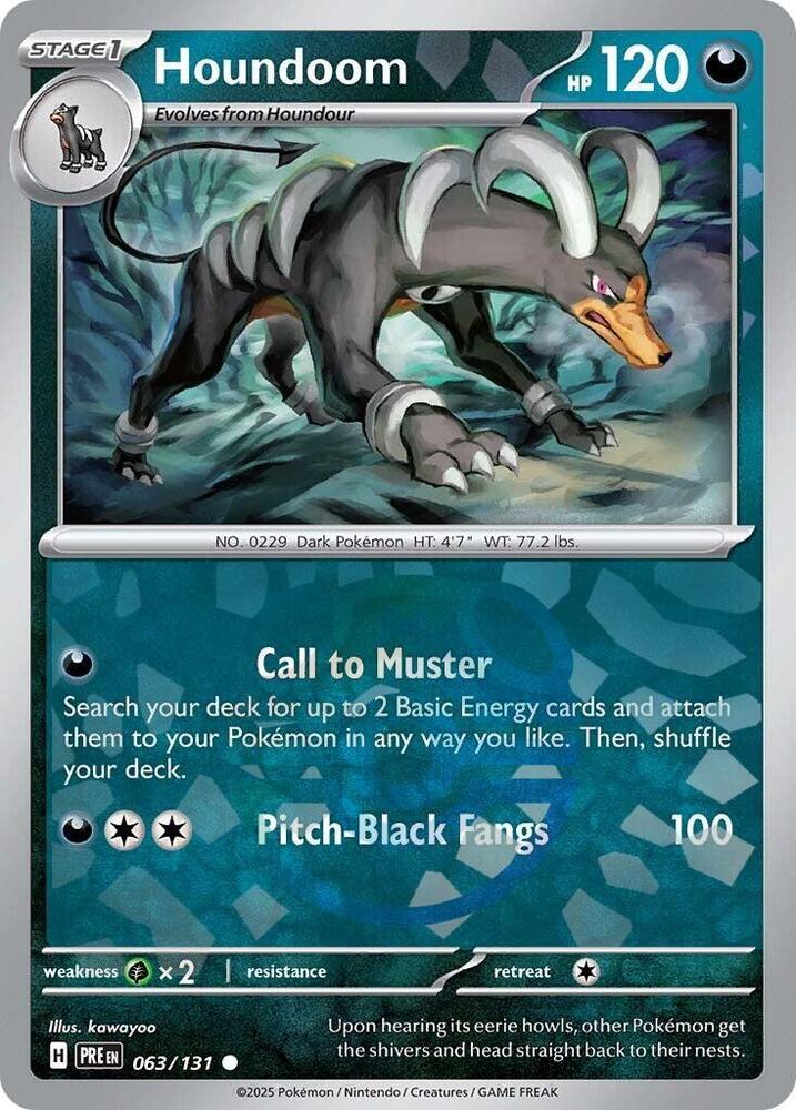 063-MB Houndoom – Prismatic Evolutions
