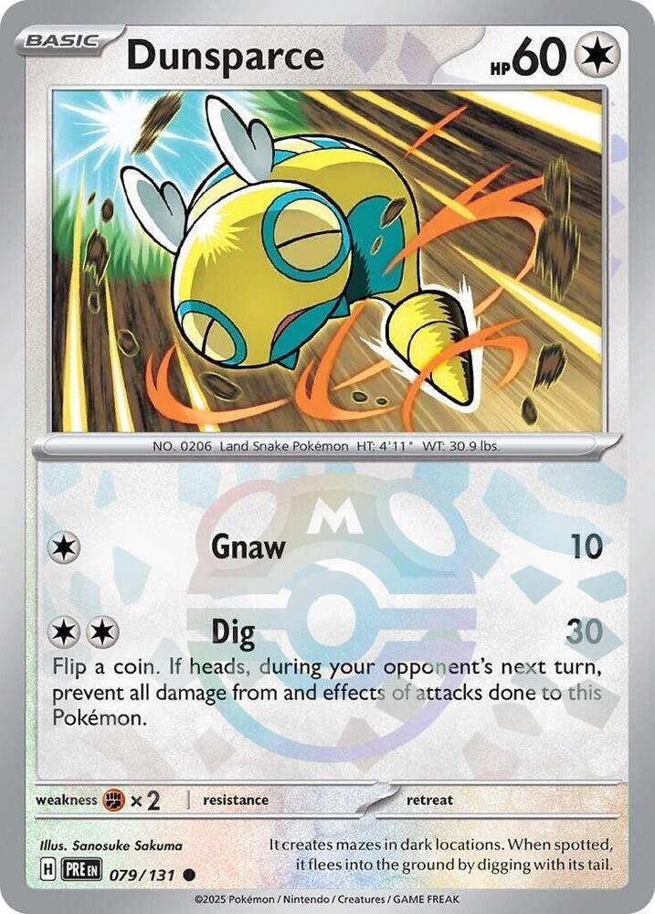 079-MB Dunsparce – Prismatic Evolutions