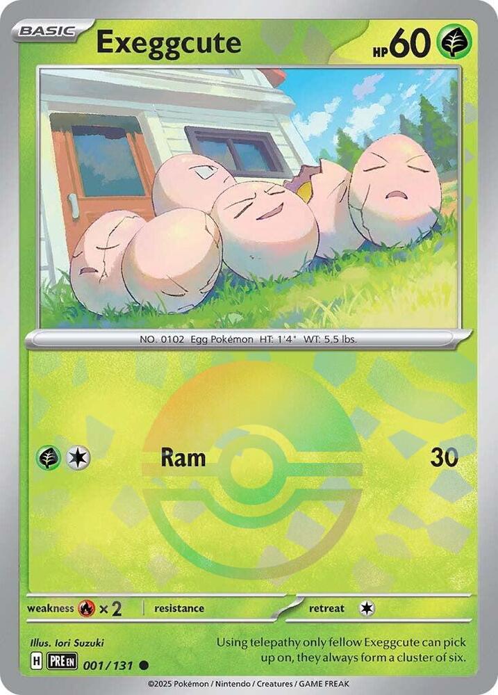 001-PB Exeggcute – Prismatic Evolutions