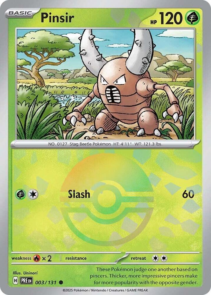 003-PB Pinsir – Prismatic Evolutions