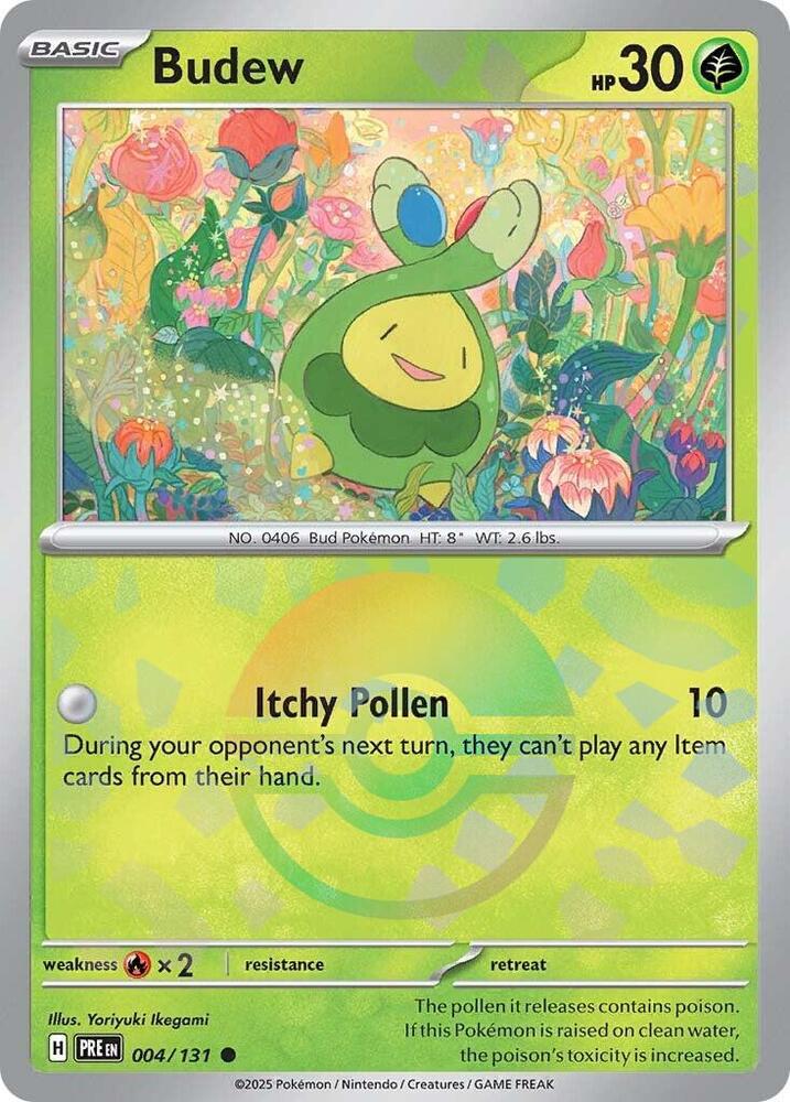 004-PB Budew – Prismatic Evolutions