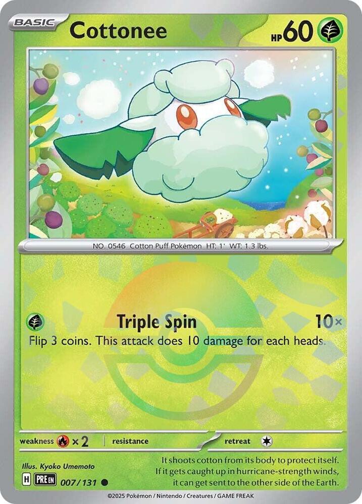 007-PB Cottonee – Prismatic Evolutions