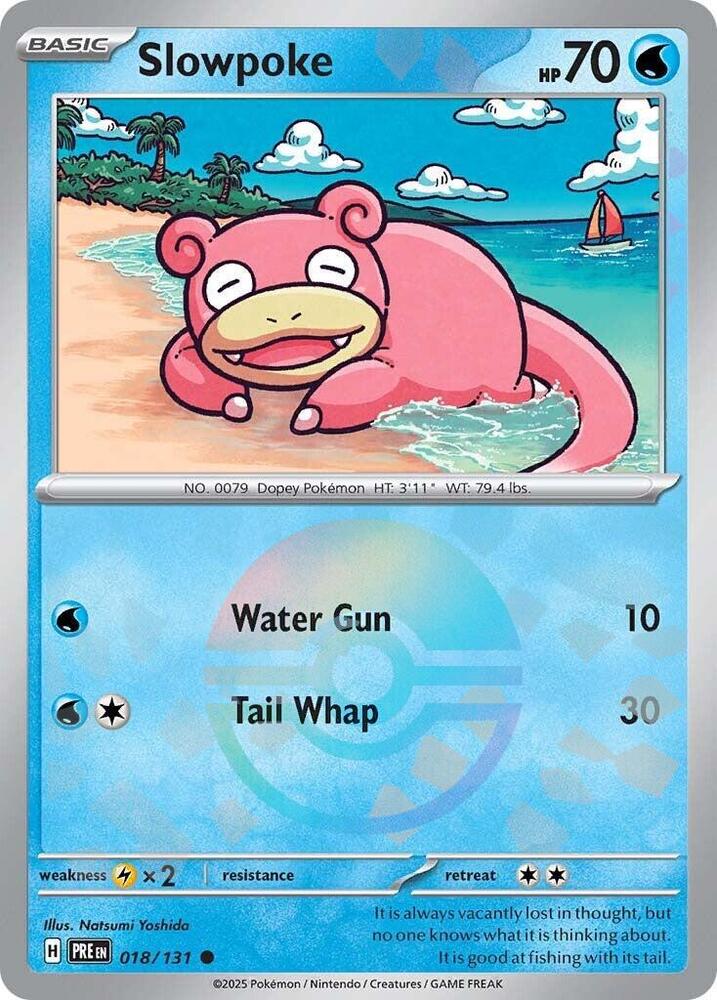 018-PB Slowpoke – Prismatic Evolutions