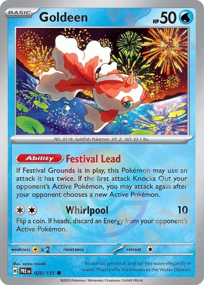020-PB Goldeen – Prismatic Evolutions