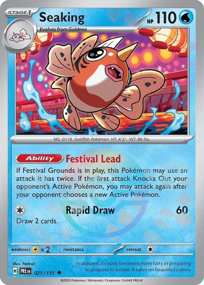 021-PB Seaking – Prismatic Evolutions