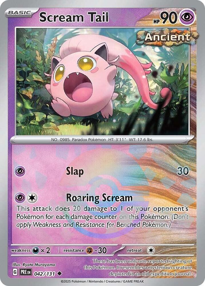 042-PB Scream Tail – Prismatic Evolutions