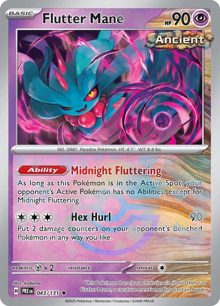 043-PB Flutter Mane – Prismatic Evolutions