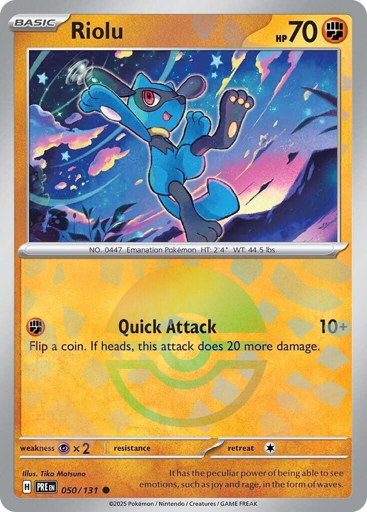 050-PB Riolu – Prismatic Evolutions