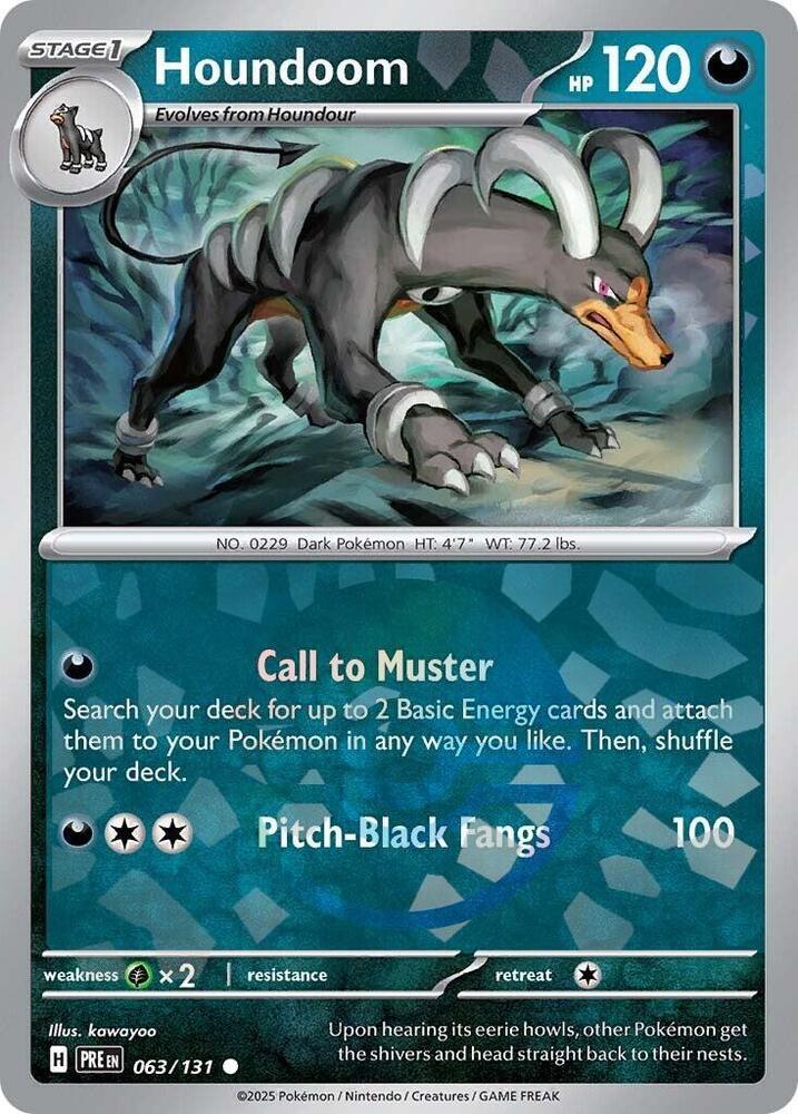063-PB Houndoom – Prismatic Evolutions