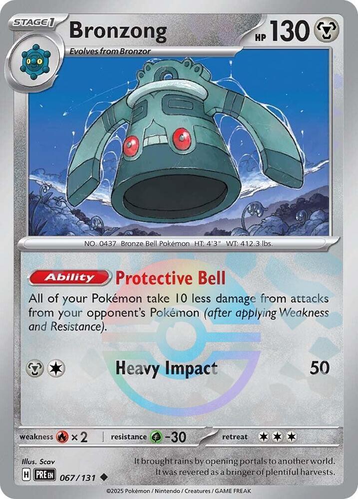 067-PB Bronzong – Prismatic Evolutions