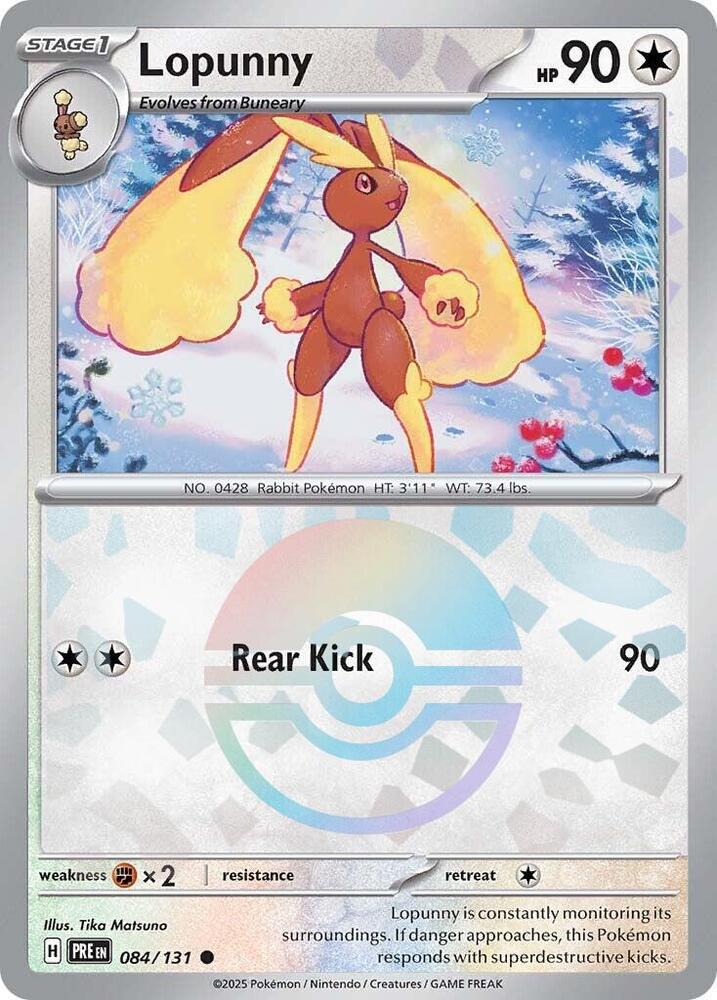 084-PB Lopunny – Prismatic Evolutions