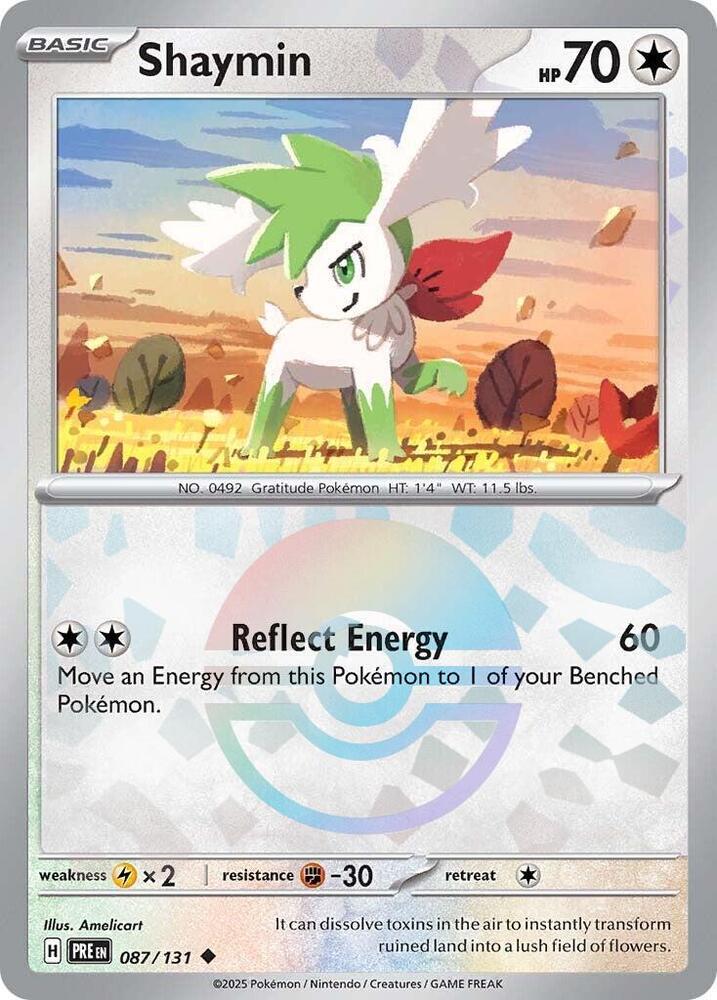 087-PB Shaymin – Prismatic Evolutions