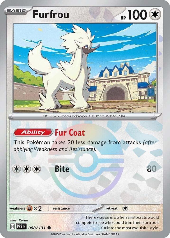 088-PB Furfrou – Prismatic Evolutions