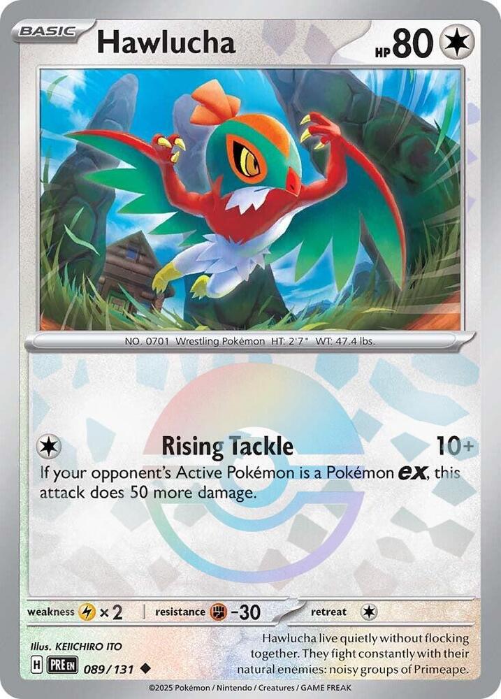 089-PB Hawlucha – Prismatic Evolutions