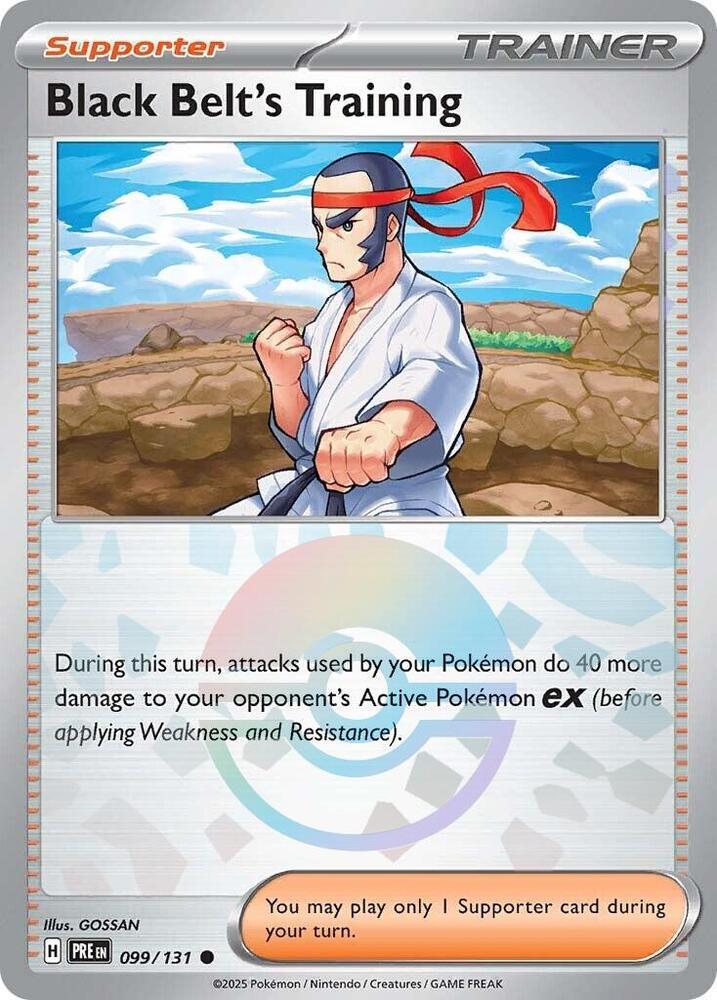 099-PB Black Belt's Training – Prismatic Evolutions