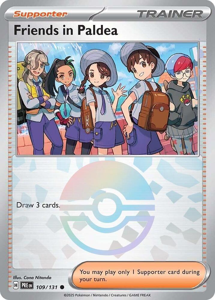 109-PB Friends in Paldea – Prismatic Evolutions