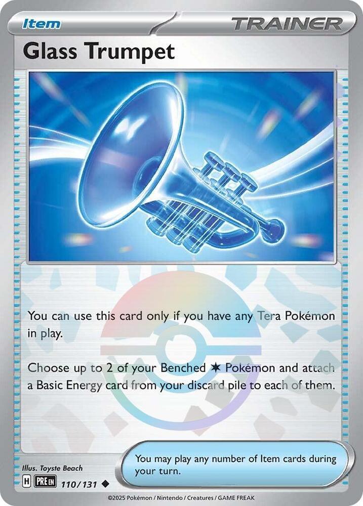 110-PB Glass Trumpet – Prismatic Evolutions