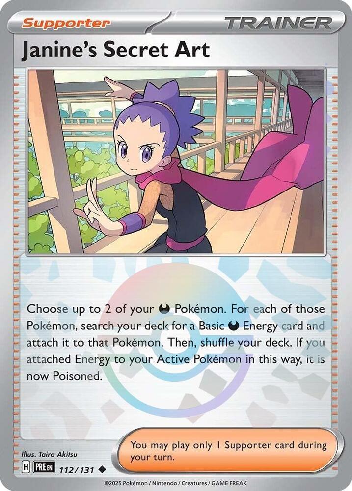 112-PB Janine's Secret Art – Prismatic Evolutions