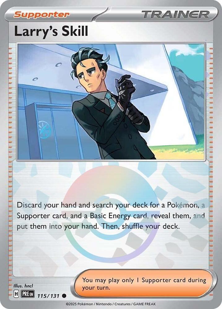 115-PB Larry's Skill – Prismatic Evolutions