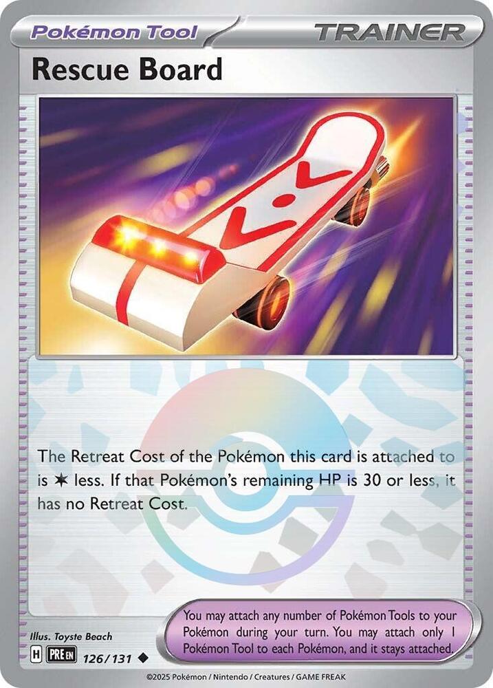 126-PB Rescue Board – Prismatic Evolutions
