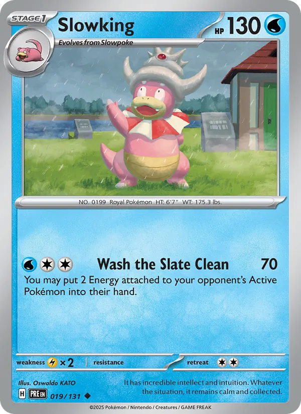 019-RH Slowking – Prismatic Evolutions