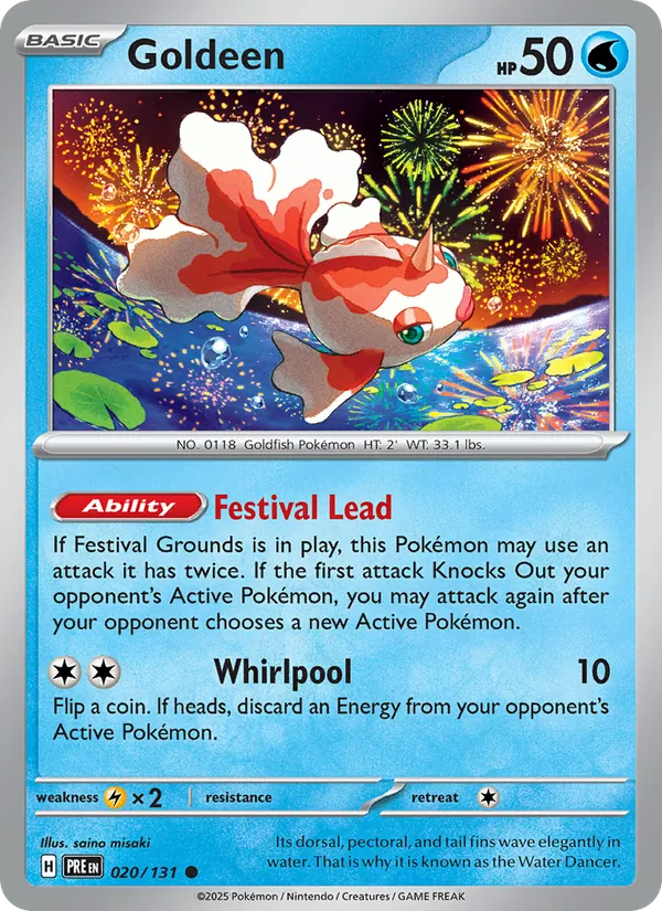020-RH Goldeen – Prismatic Evolutions