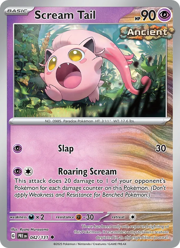 042-RH Scream Tail – Prismatic Evolutions