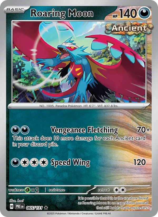 065-RH Roaring Moon – Prismatic Evolutions