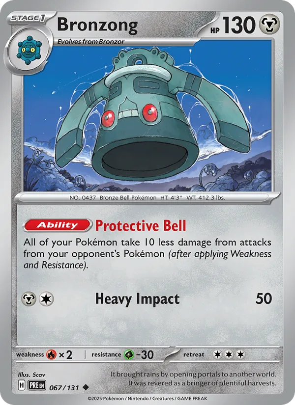 067-RH Bronzong – Prismatic Evolutions