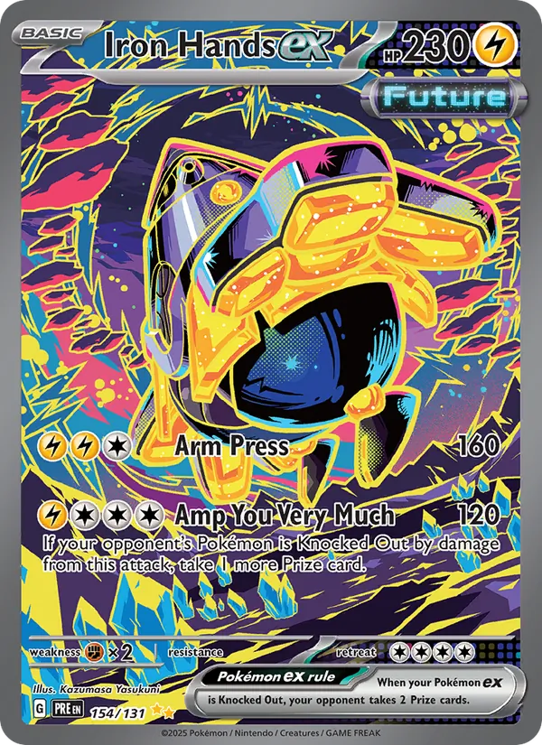 154 Iron Hands ex – Prismatic Evolutions