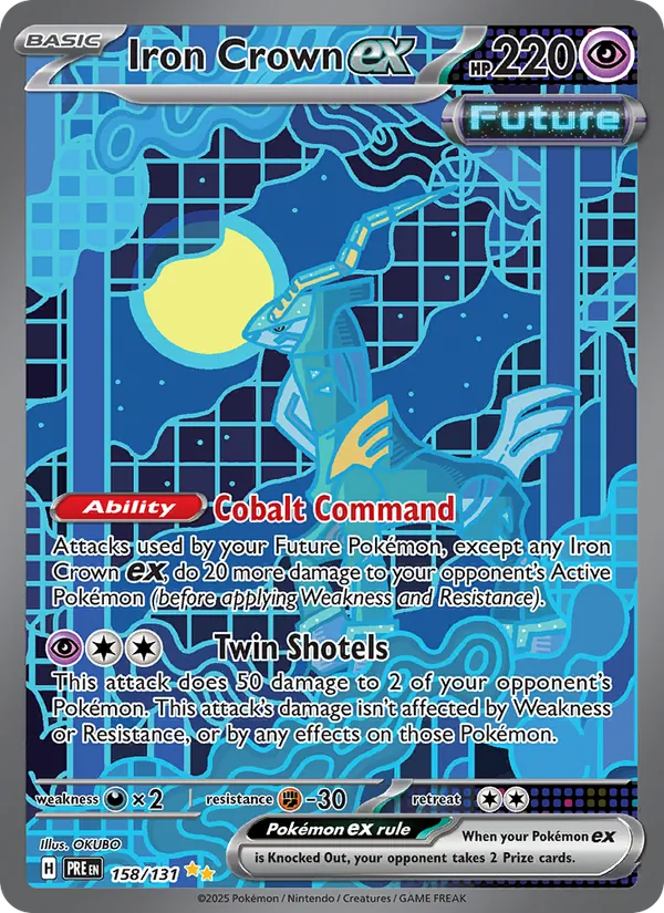 158 Iron Crown ex – Prismatic Evolutions