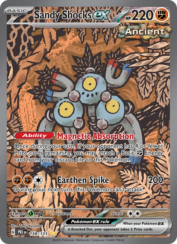 159 Sandy Shocks ex – Prismatic Evolutions