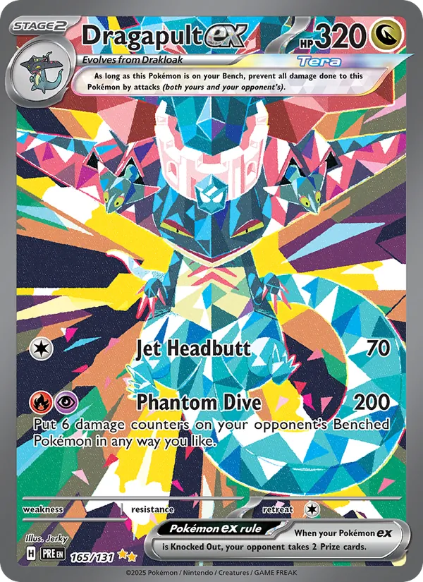 165 Dragapult ex – Prismatic Evolutions