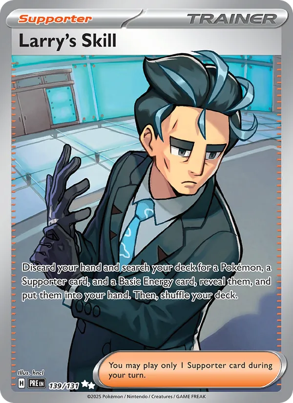 139 Larry's Skill – Prismatic Evolutions