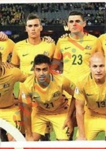 229 Team Australia
2 – FIFA Confederations Cup Russia 2017
