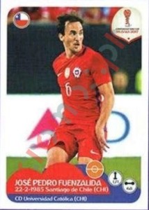 190 José Pedro Fuenzalida – FIFA Confederations Cup Russia 2017