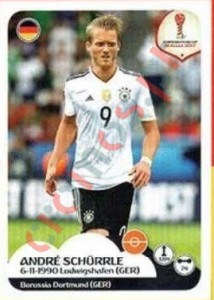 248 André Schürrle – FIFA Confederations Cup Russia 2017