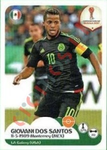 127 Giovani Dos Santos – FIFA Confederations Cup Russia 2017
