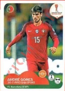 105 André Gomes – FIFA Confederations Cup Russia 2017