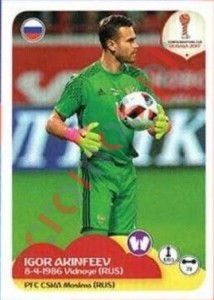 36 Igor Akinfeev – FIFA Confederations Cup Russia 2017