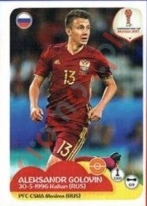 48 Aleksandr Golovin – FIFA Confederations Cup Russia 2017