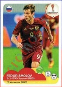 56 Fedor Smolov – FIFA Confederations Cup Russia 2017