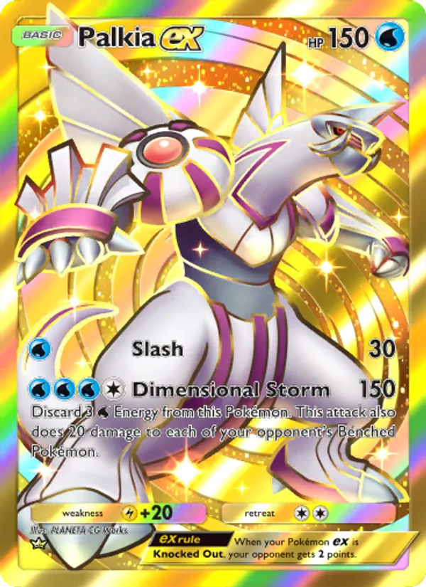 206 Palkia ex – Space-Time Smackdown