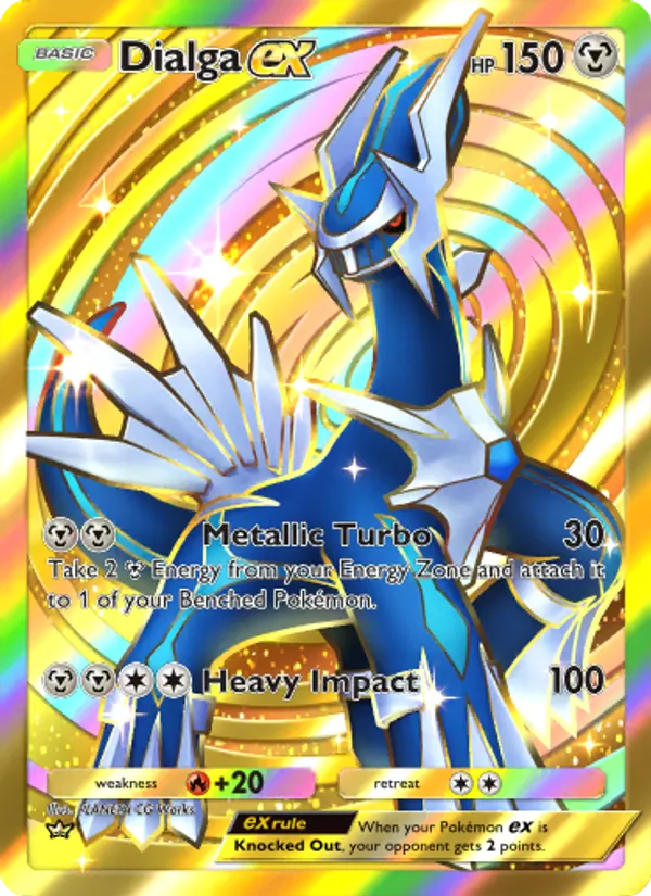 207 Dialga ex – Space-Time Smackdown