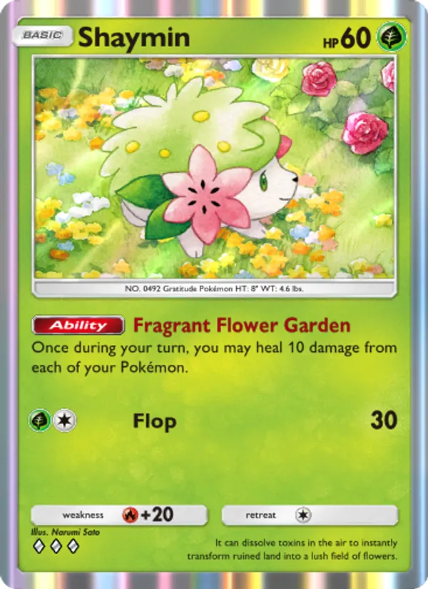 022 Shaymin – Space-Time Smackdown